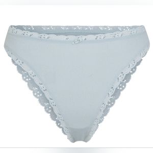 Sky Skims LACE POINTELLE CHEEKY Brief/4X/ NWT